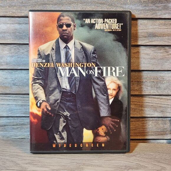 Man on Fire dvd Denzel Washington Movie - Picture 1 of 4